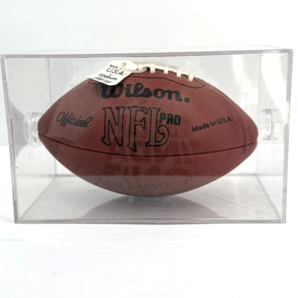 STEVE YOUNG 49ers quarterback signed autographed NFL Wilson football